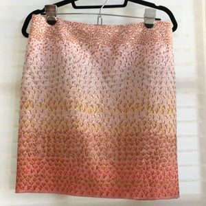 HD in Paris Gradient Pink and Gold Mini Skirt